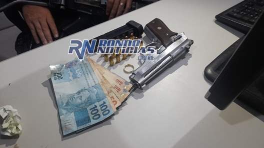 Dupla de apenados  é presa com pistola 380 roubada  em Porto Velho
