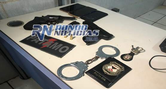 Polícia prende três suspeitos armados se passando por policiais civis 
