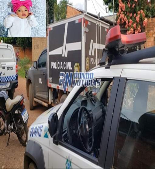 Bebê de 9 meses morre afogada com seu próprio vômito na capital; mãe é presa 