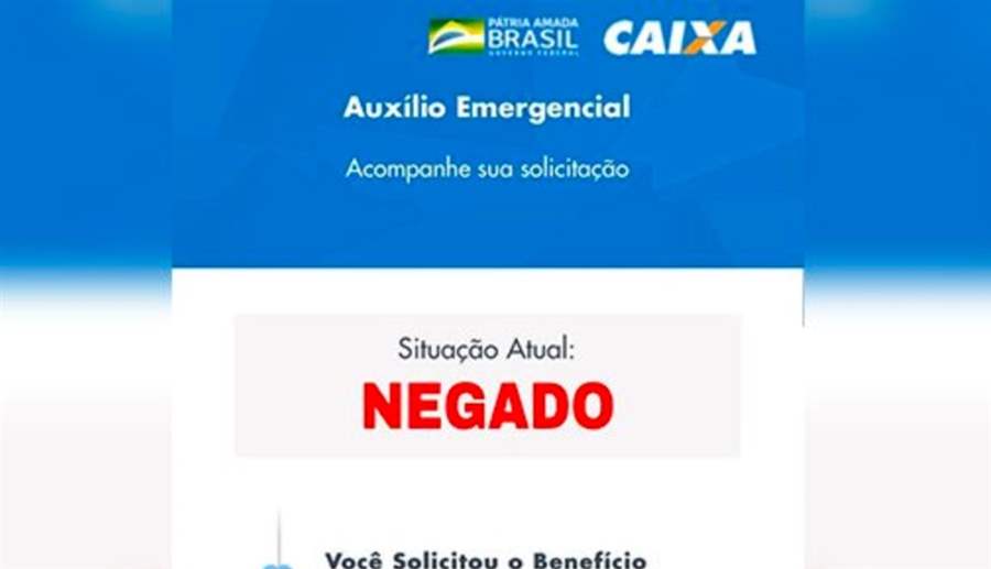 Prazo para contestar auxílio emergencial negado vai até o dia 12
