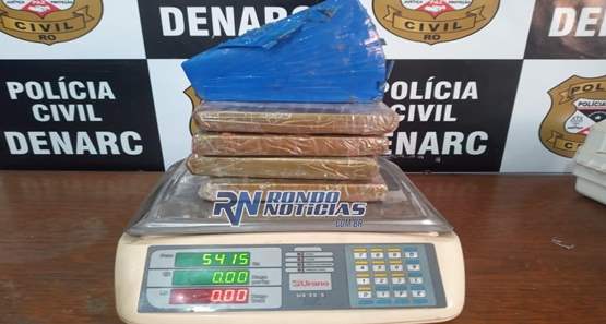 Denarc prende traficante com mais de 05 kg de cocaína pura
