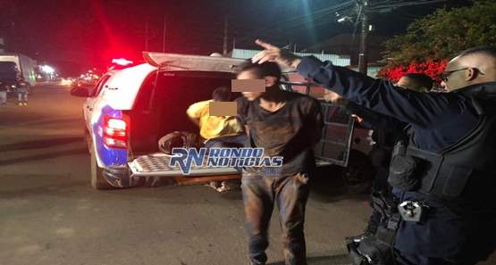 Polícia age rápido e prende dupla suspeita de vários assaltos na zona leste 