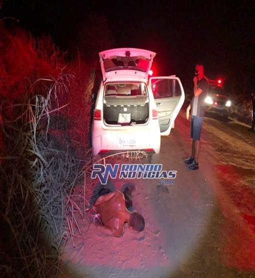 Após troca de tiros Polícia Militar prende trio que fez refém e roubou motorista de APP