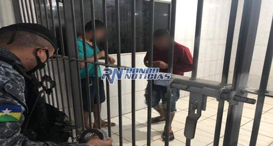 Assaltantes são presos após roubar trabalhadores e levarem celulares e carro 
