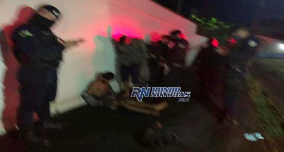 Três homens são presos após invadir e tentar furtar restaurante