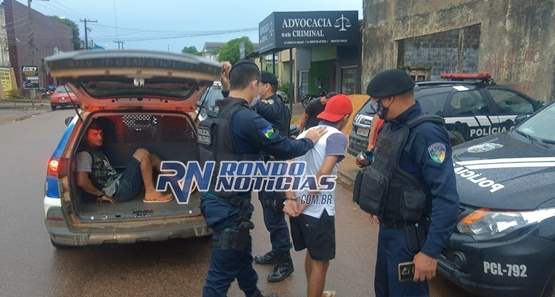 Preso dois jovens tentando vender bicicleta roubada para a vítima
