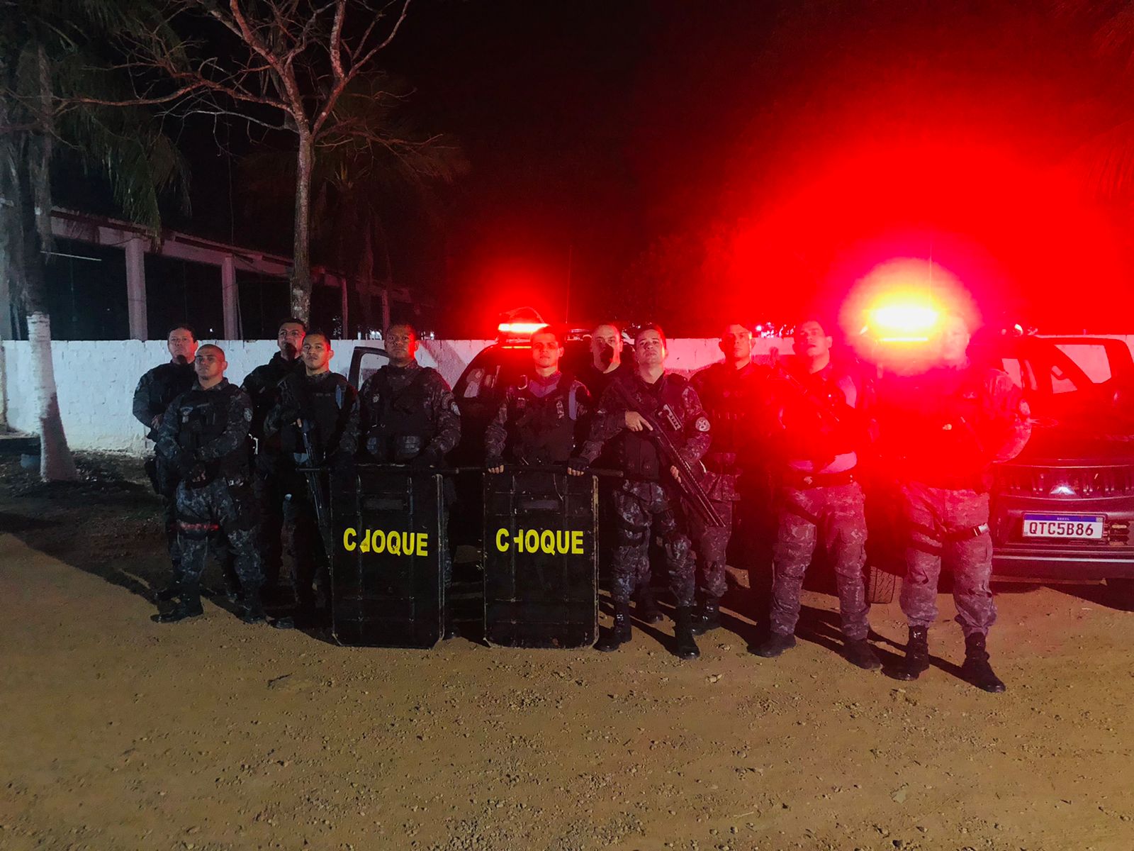 PM é acionada e contém motim promovido por menores na Casa de Internação