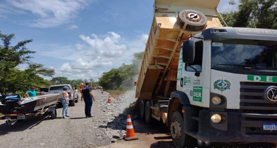 Ação do Dnit para elevação da BR-364 tem apoio do Governo de Rondônia
