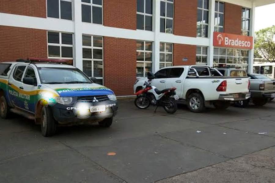 Agência do Bradesco é novamente assaltada em Porto Velho