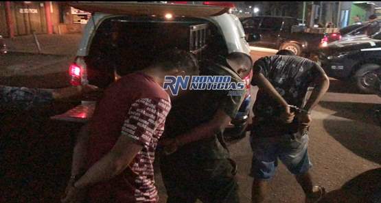 Polícia recebe denúncia e prende trio em Hillux furtando peças da Caerd
