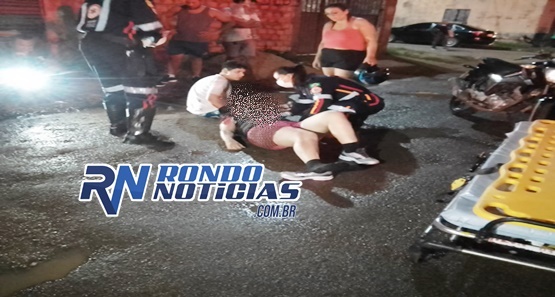 Mãe e filho ficam feridos após caírem em buraco na zona sul da capital 