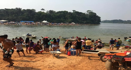 Festival de Praia de Calderita começou na sexta e segue até este domingo, 04