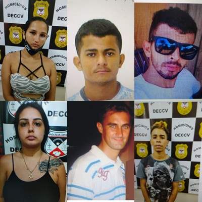 Polícia Civil divulga imagens  de foragidos pelo crime de homicídio