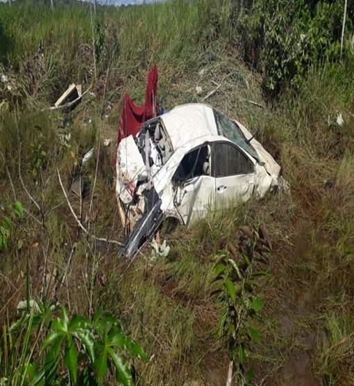 Grave acidente na BR-364 mata um e deixa cinco gravemente feridos