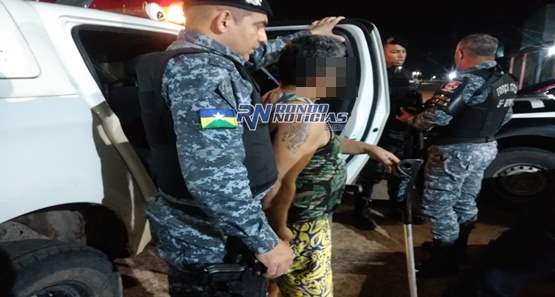 Polícia Militar prende foragido da justiça portando arma sem registro