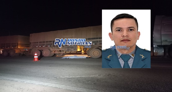 Policial militar morre em grave acidente na BR-364 em Candeias do Jamari