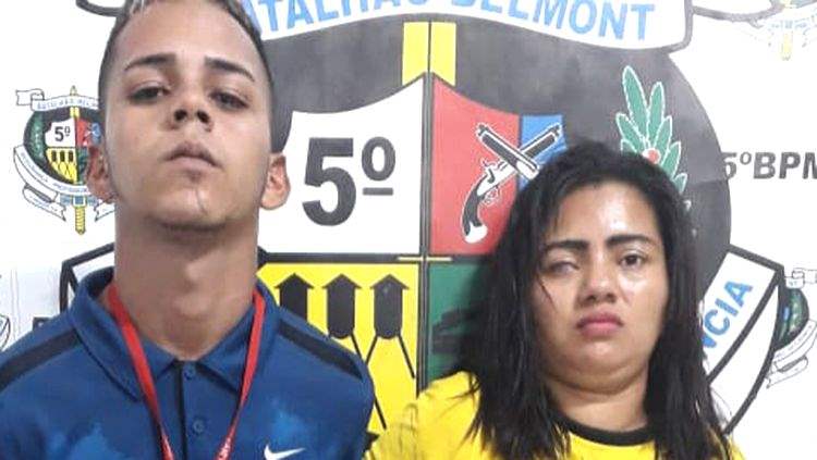 Preso com arma e moto roubada, casal que aterrorizava zona leste 