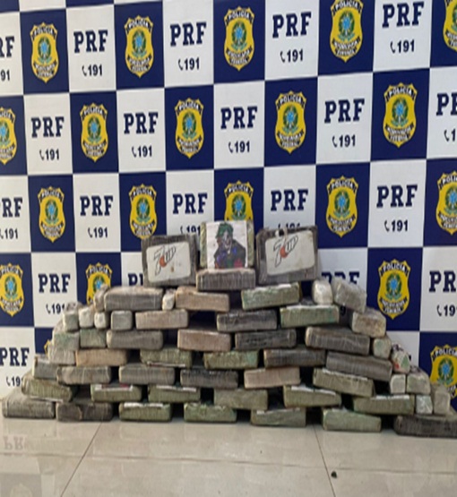 Polícia Rodoviária Federal apreende quase 80 kg de Cocaína na BR-364
