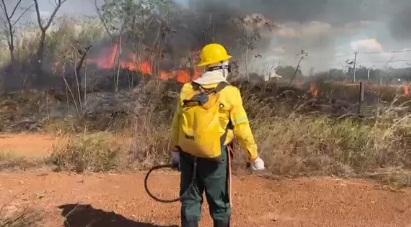 Bombeiros registram 20 ocorrências de queimadas em quatro dias em Porto Velho
