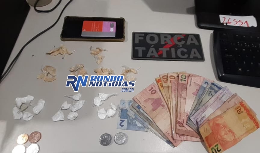 Adolescente é apreendido com drogas e dinheiro trocado
