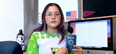 Estudante de Rondônia é selecionada no Programa Jovens Embaixadores nos EUA
