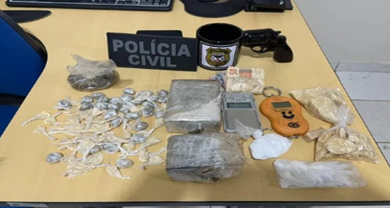 PC desarticula organização criminosa que vendia drogas no distrito de Triunfo
