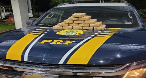 Em Rondônia, PRF realiza dois flagrantes de tráfico de drogas
