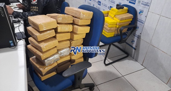 Bando é preso com mais  60kg de cocaína e maconha após denúncias em Porto Velho