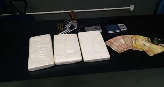 Preso na BR-425 acreano transportando quase dois quilos de cocaína pura