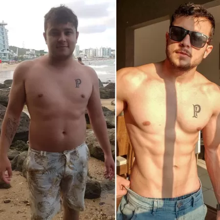 Pandemia não impediu Felipe de secar 29 kg: "Sem academia, treinei em casa