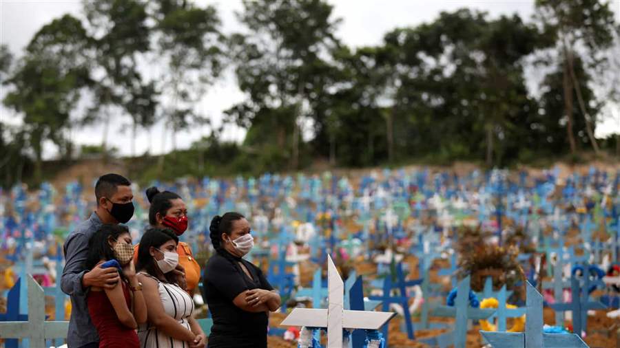 Brasil registra novo recorde diário com 3.149 mortes por Covid-19 em 24h
