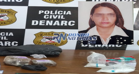 Mulher é detida com droga quando tentava entrar no Presídio Urso Branco