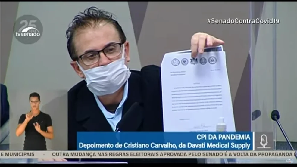 Na CPI testemunha cita até o vaticano e senadores ironizam sobre convocar o papa