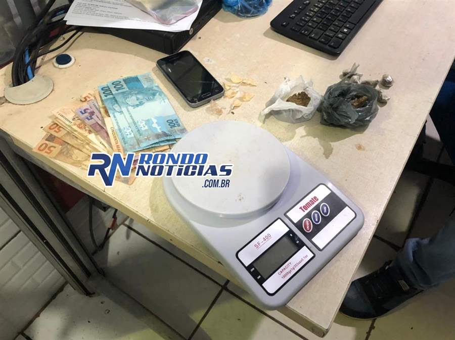 Polícia Civil fecha boca de fumo e prende três suspeitos com drogas 
