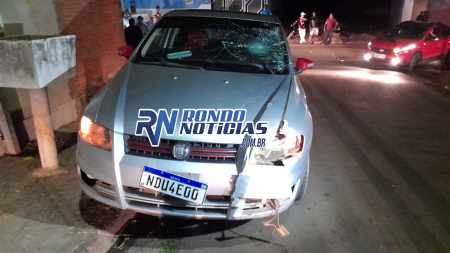 Ciclista fica em estado grave após ser atropelado quando fugia de cachorro