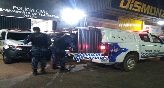 Jovem é preso e adolescentes apreendidos com droga em campo na zona sul 