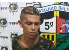 Suspeito é surrado por populares após roubar lan house e fazer reféns 
