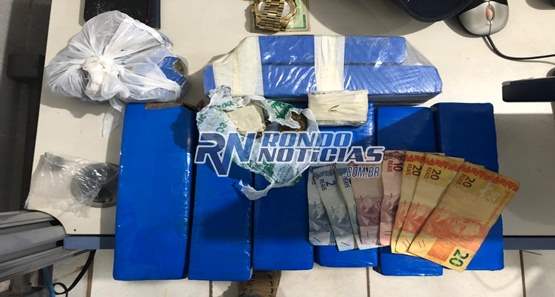 Polícia Militar apreende 11 Kg de maconha e prende três suspeitos na capital
