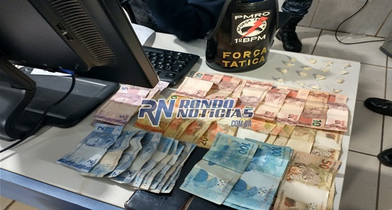 Polícia Militar prende bando traficando droga próximo da rodoviária da capital
