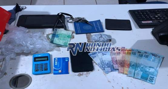 Jovem é surpreendido vendendo drogas e acaba preso no bairro Socialista
