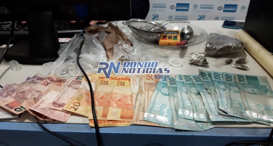 Polícia prende trio acusado de tráfico de drogas na zona leste da capital