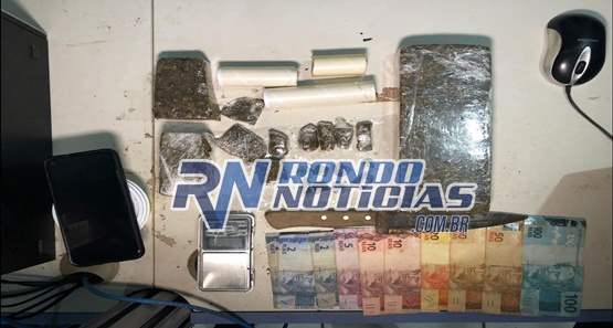 Polícia prende casal com mais de 1 Kg de maconha na zona sul de Porto Velho
