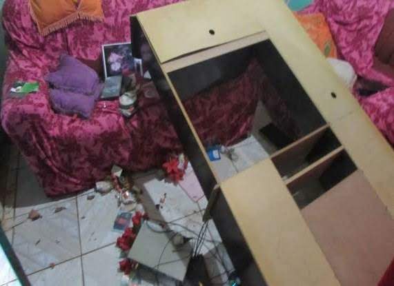 Marido espanca mulher e quebra tudo dentro de casa na Zona Leste