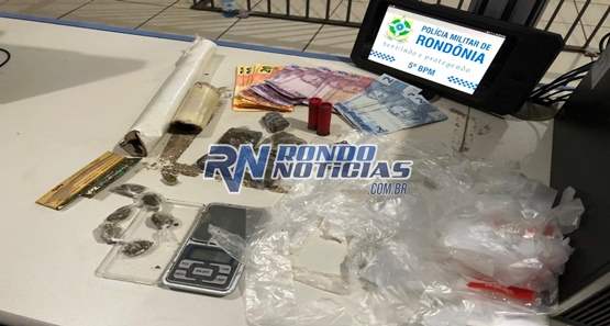 Polícia fecha boca de fumo e prende suspeito com droga na capital