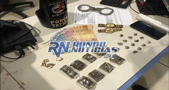 Polícia estoura  boca de fumo e prende suspeitos no Marcos Freire
