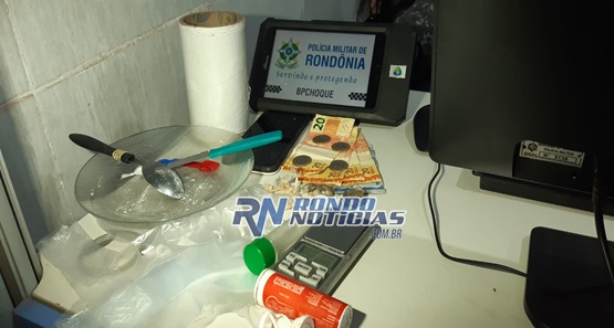Polícia prende homem com apetrechos usados no tráfico de drogas na capital