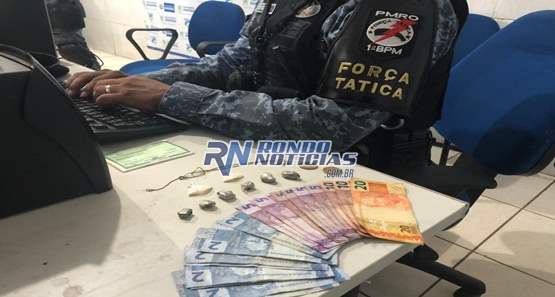 Mulher é presa com droga e dinheiro trocado  no bairro Embratel 