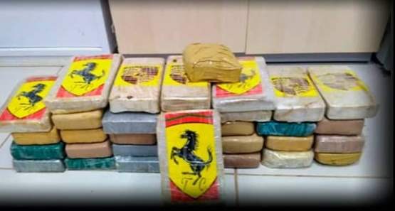 Forças policiais prendem suspeitos com 30 kg de cocaína em Rondônia