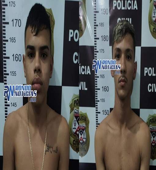 Presa dupla de bandidos que roubou caminhonete e abandonou as vítimas