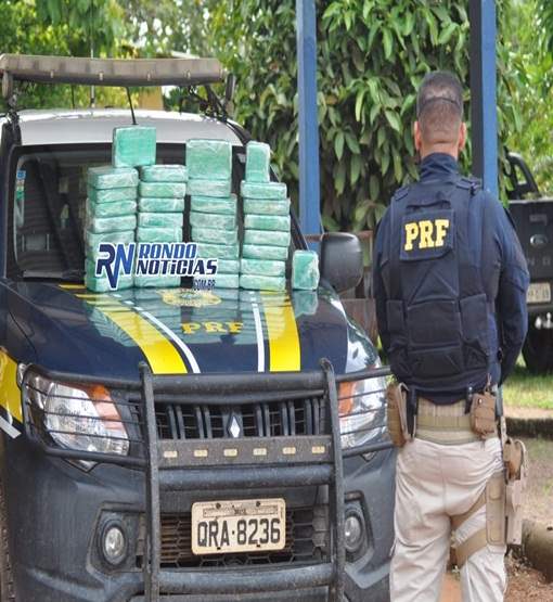 PRF apreende quase 36 Kg de cocaína durante fiscalização na BR 425